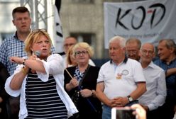 Aktorka, która zgarnęła pulę na proteście KOD. Dorota Stalińska lepsza niż liderzy opozycji