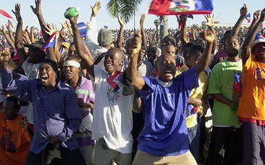 Demonstracje w 200 rocznicę niepodległości Haiti