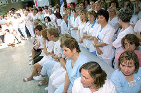 Protestują pielęgniarki