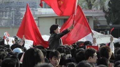 Protest w Pekinie