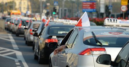 W poniedziałek taksówkarze zablokują ruch. Zobacz gdzie