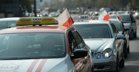 W poniedziałek protest taksówkarzy