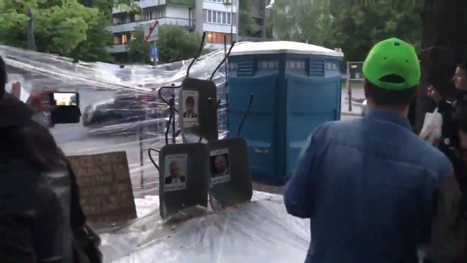 Protest w Sejmie trwa od 18 kwietnia