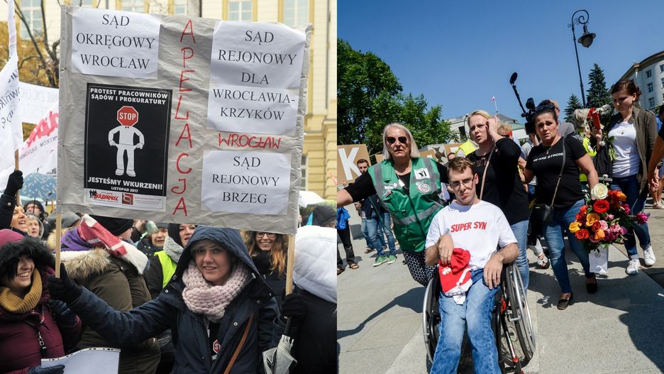 Do nauczycieli chcą dołączyć pracownicy sądownictwa i opiekunowie osób niepełnosprawnych.