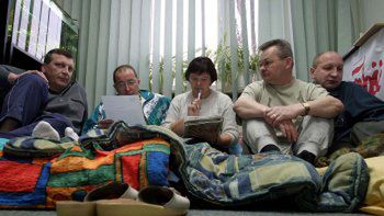 Kolejarze z Kielc też rozpoczęli głodówkę