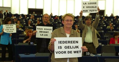 Protest eurodeputowanych
