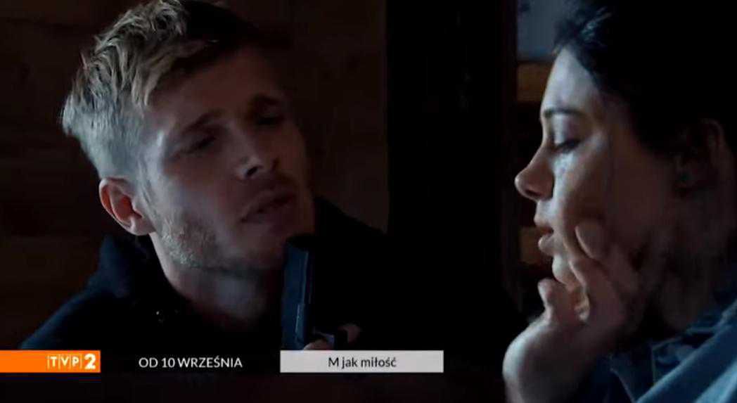 M jak miłość po wakacjach 2019, Iza (Adriana Kalska), Artur (Tomasz Ciachorowski)