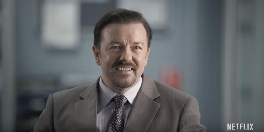 Ricky Gervais wraca jako David Brent i błyszczy na scenie