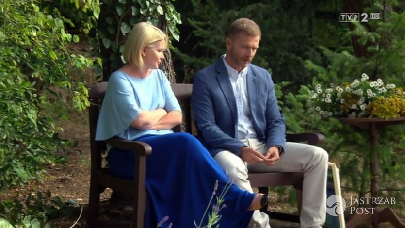 M jak miłość odcinek 1177, Marta (Dominka Ostałowska), Andrzej (Krystian Wieczorek) fot: MTL Maxfilm