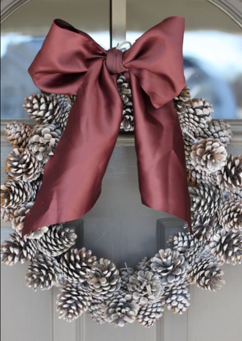 Pinecone Wreath