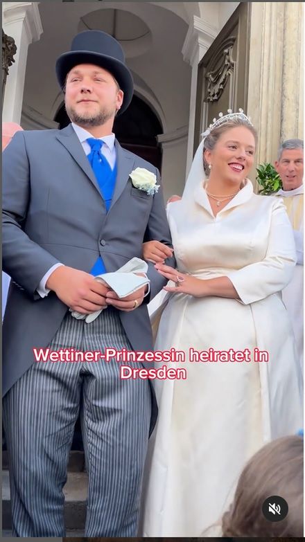 Arystokratyczny ślub w Saksonii
