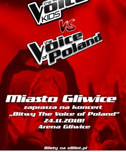 Miasto Gliwice zaprasza na "Bitwy The Voice of Poland”! Już 24 listopada w Arena Gliwice!