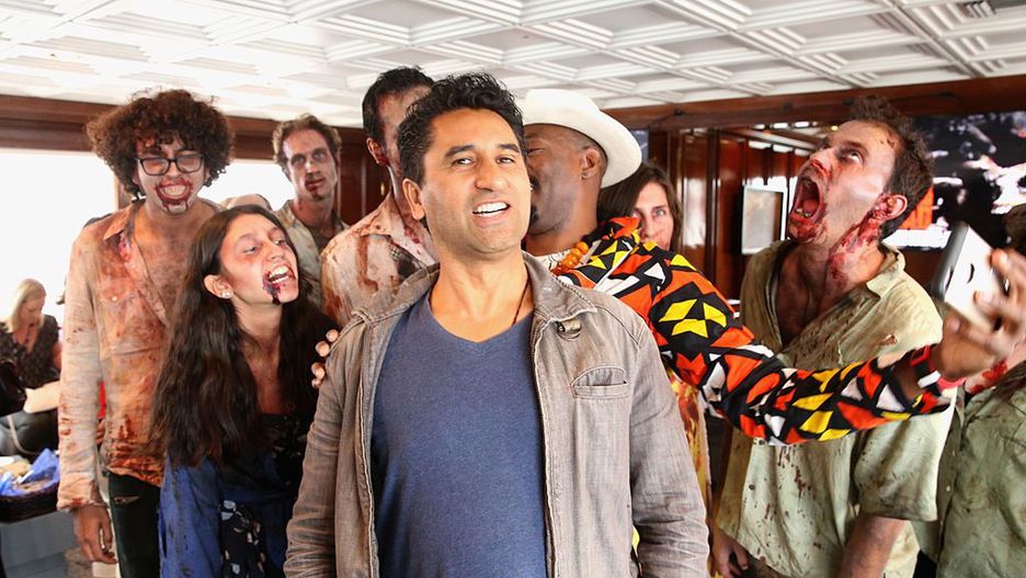 Cliff Curtis na planie "