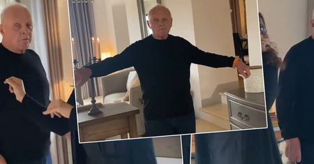 Oscary 2021: Anthony Hopkins w końcu dostał statuetkę! Urządził huczne przyjęcie ze światową gwiazdą