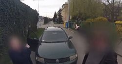 Chciał pojechać skrótem. Tym razem się nie udało