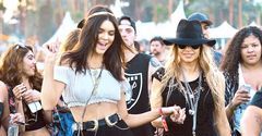 Stylizacje gwiazd z festiwalu Coachella
