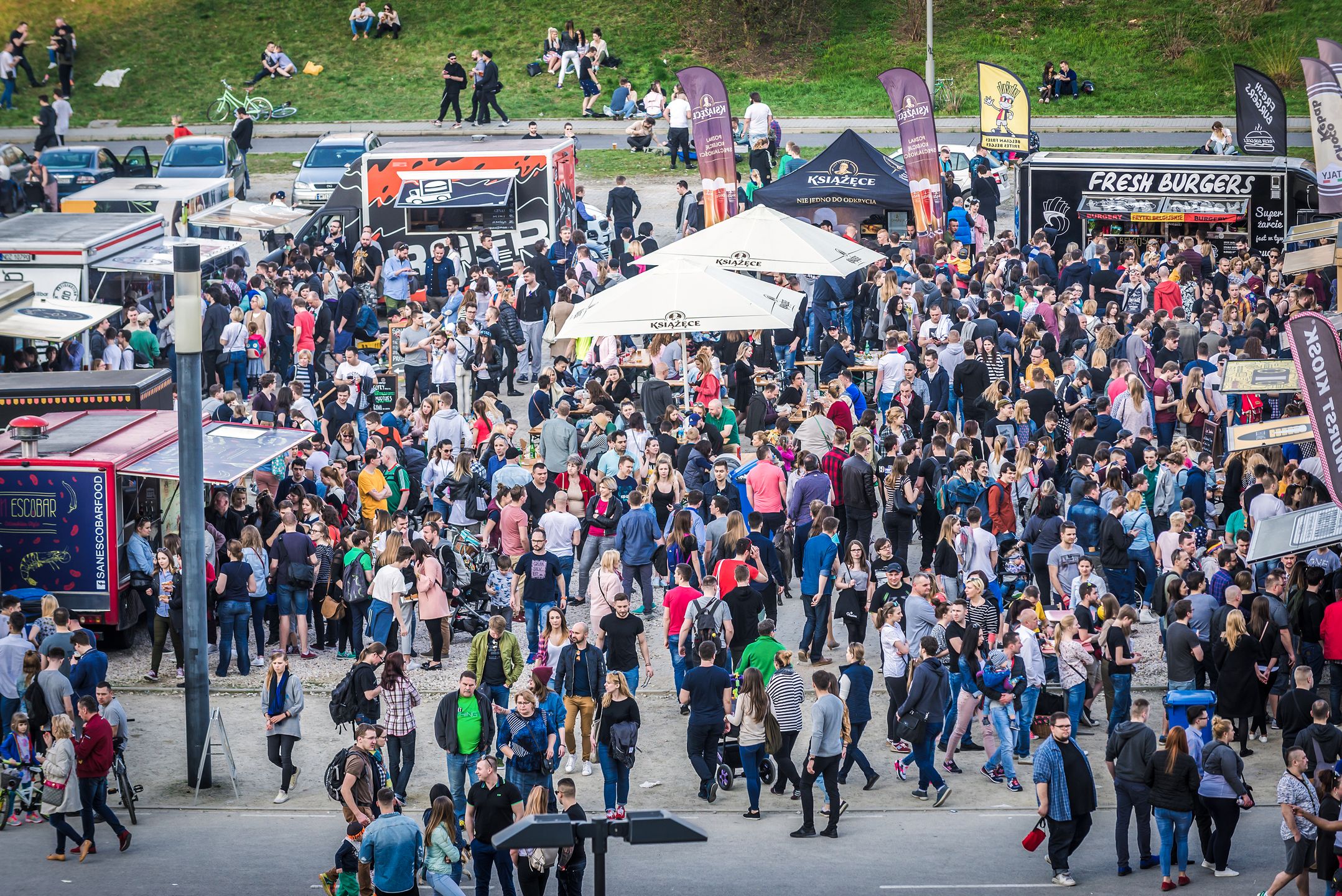 Festiwal Food Trucków w Warszawie