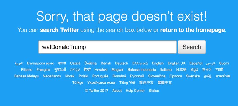 Ostatniego dnia pracy wyłączył Twittera Donalda Trumpa