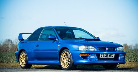 Legendarne Subaru 22B STi na sprzedaż