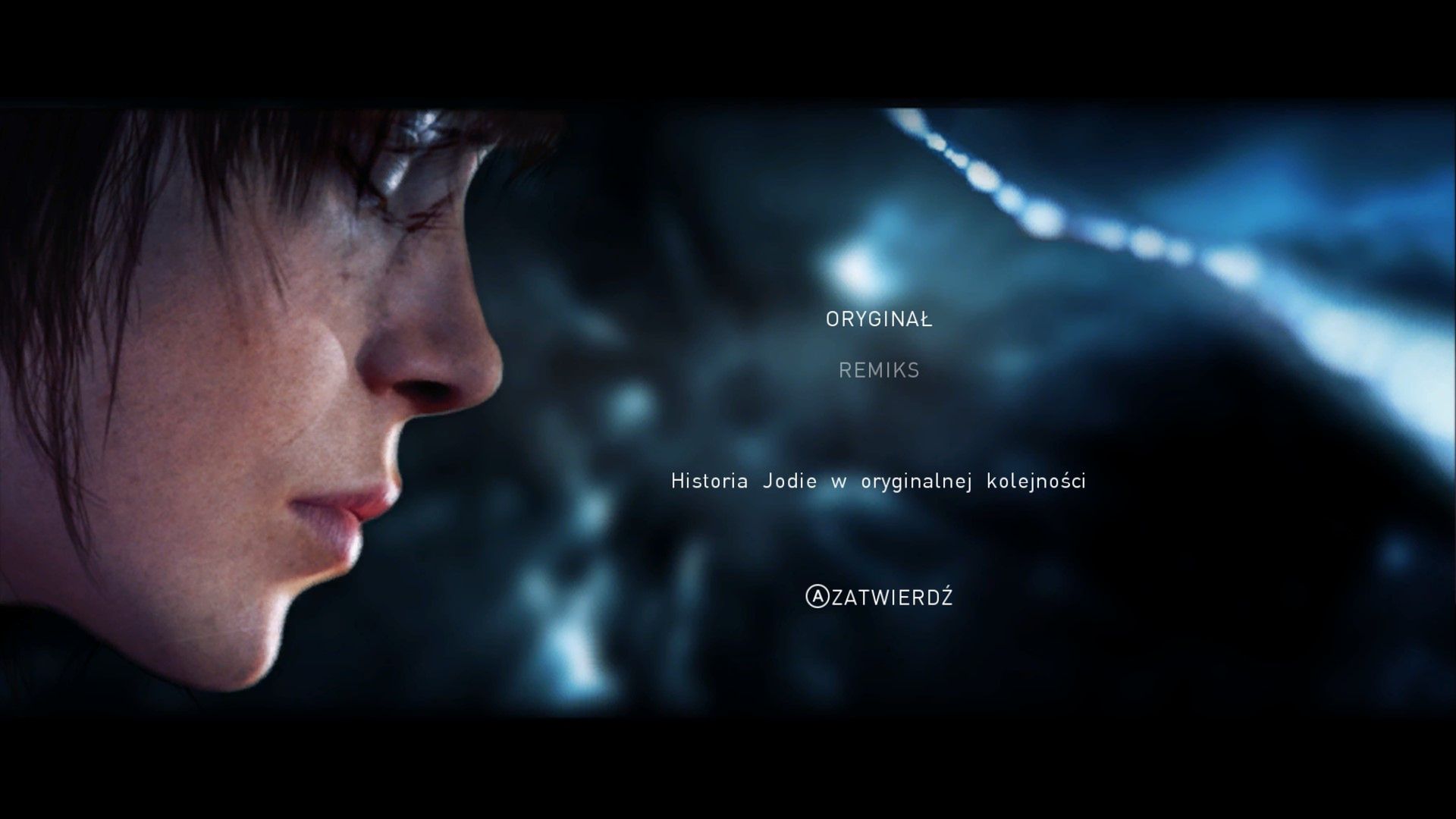 Beyond: Two Souls - możemy wybrać oryginalny niechronologiczny ciąg wydarzeń lub naturalny bieg od dzieciństwa do późniejszych lat 