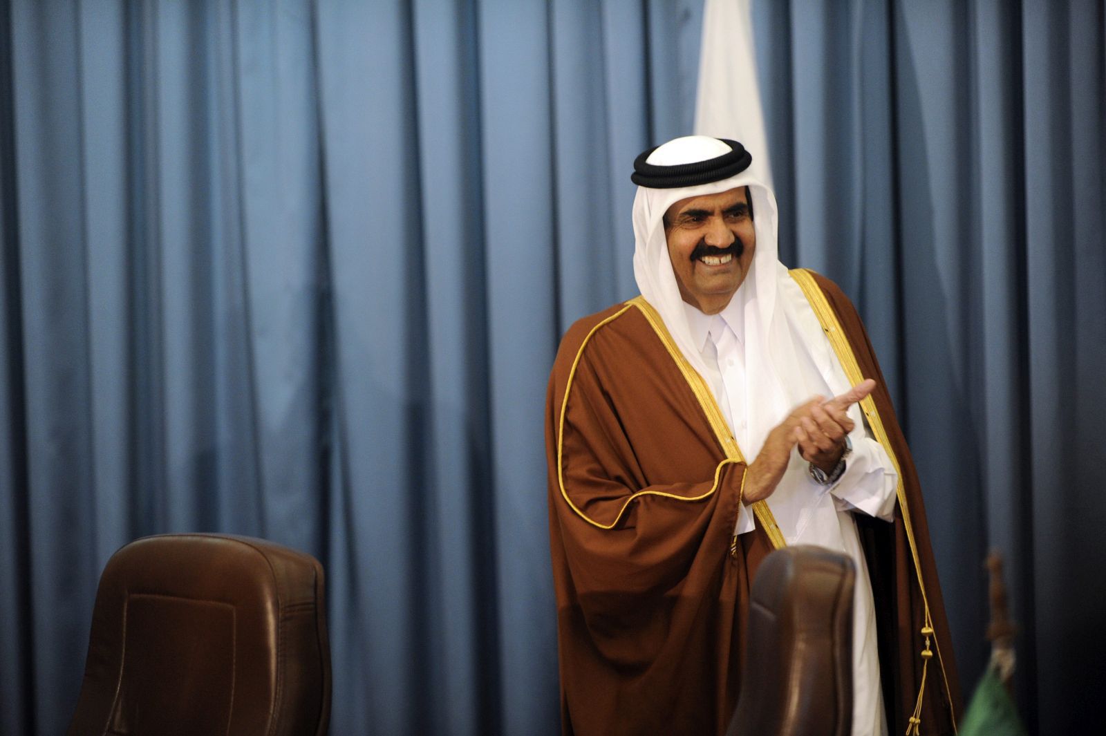 Były emir Kataru Hamad bin Khalifa Al Thani