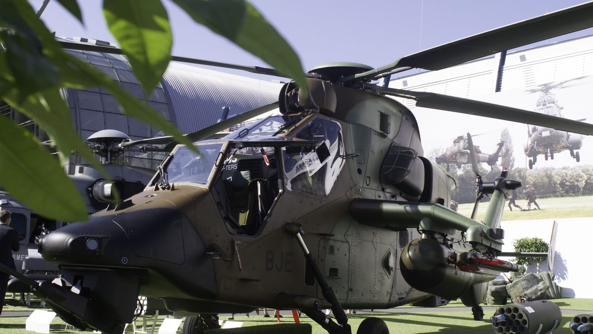 Śmigłowiec szturmowy Tiger produkowany przez Airbus Helicopters