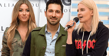 Gwiazdy na otwarciu butiku w Poznaniu: Marcelina Zawadzka, Rafał Maślak, Joanna Horodyńska