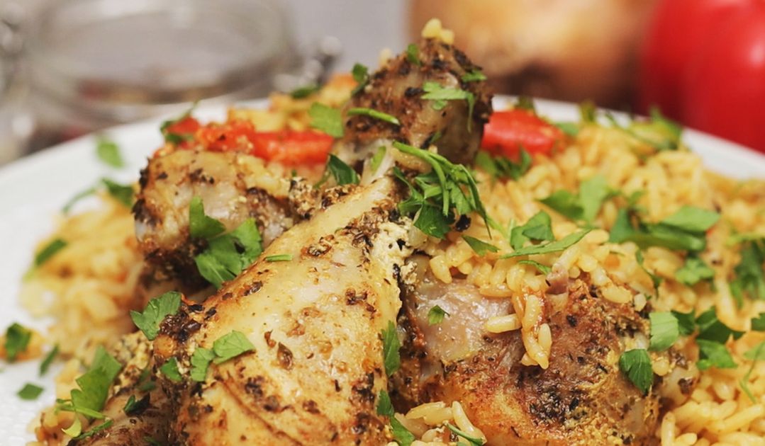 Obiad ze słoika. Kurczak, ryż, warzywa i śmietanka, ten przepis jest genialny!