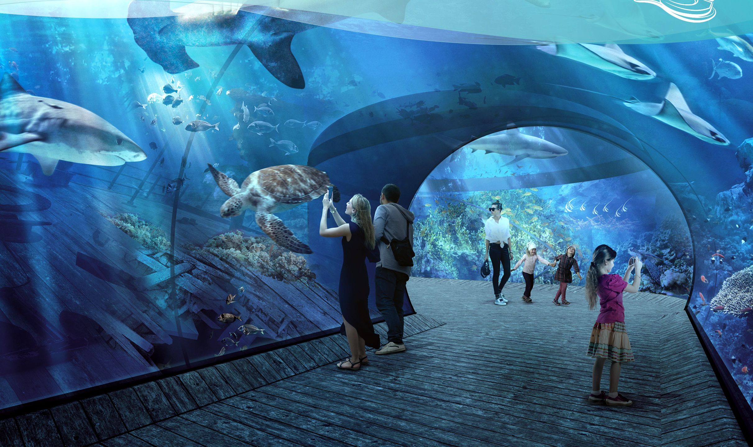 Pierwszą dostępną atrakcją Nautilus Gdańsk będzie oceanarium