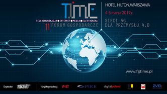 11 Forum Gospodarcze TIME - Sieci 5g Dla Przemysłu 4.0