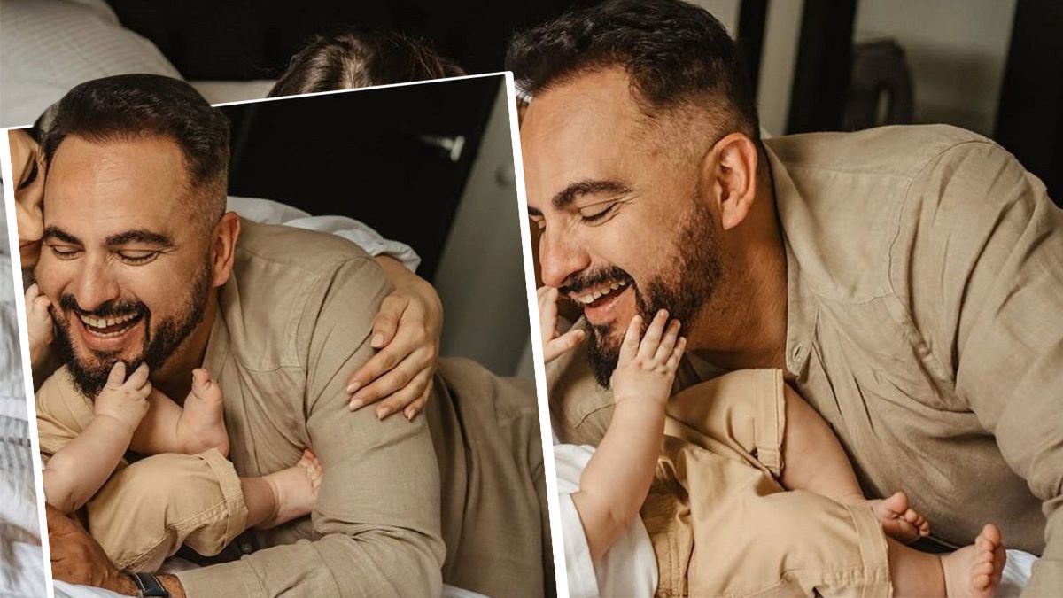 Agustin Egurrola podbija Instagram rodzinną sesją z żoną i synkiem. Mały Oscar to urodzony model. Jaki on jest śliczny!