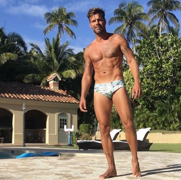 Ricky Martin w świetnej formie. Gwiazdor chwali się mięśniami