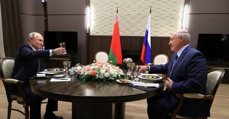 Spotkanie Władimira Putina i Aleksandra Łukaszenki w Soczi