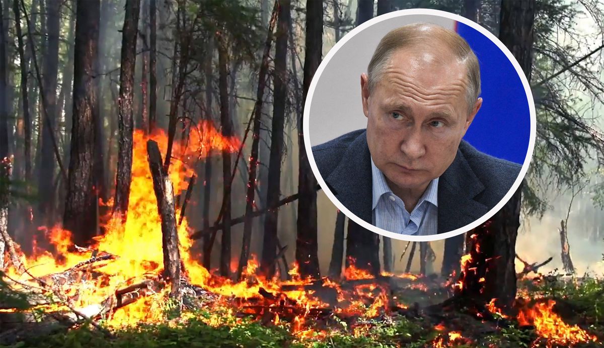 Palący problem Putina. Syberia wciąż w ogniu