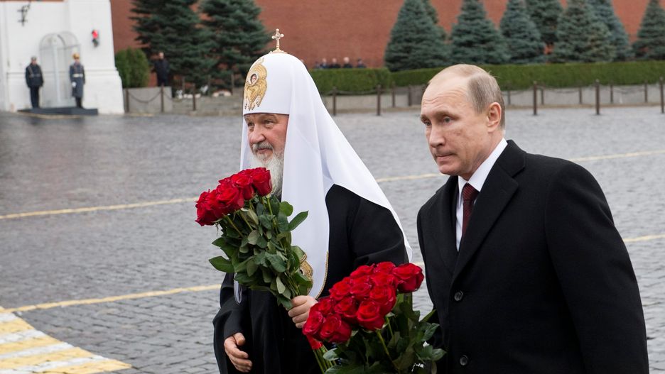 Patriarcha moskiewski Cyryl i Władimir Putin