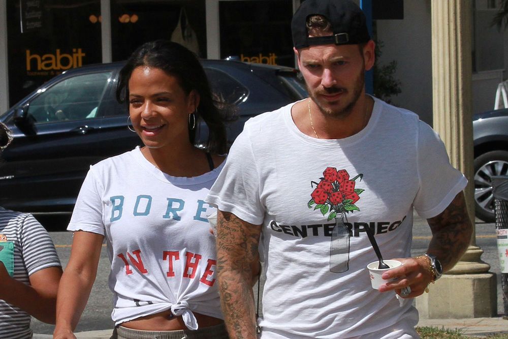 Christiana Milian i Matt Pokora. Ciążowego brzuszka jeszcze nie widać