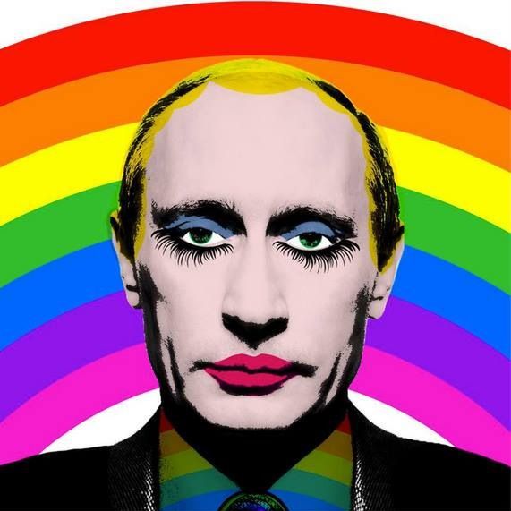 Grafika z Putinem zakazana w Rosji. Jest na 4071. miejscu "materiałów ekstremistycznych"