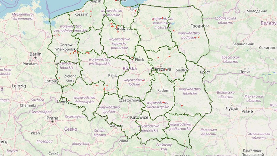 Tereny, na których można legalnie biwakować znajdują się w kilkunastu województwach