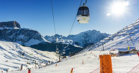 Narciarskie szaleństwo we włoskim regionie Trentino