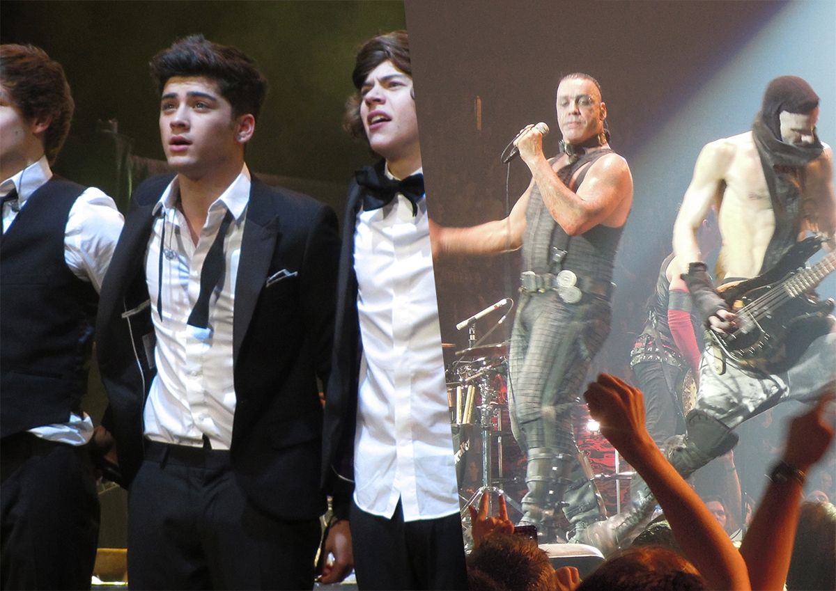 One Direction czy Rammstein? Kto śpiewa tę piosenkę?