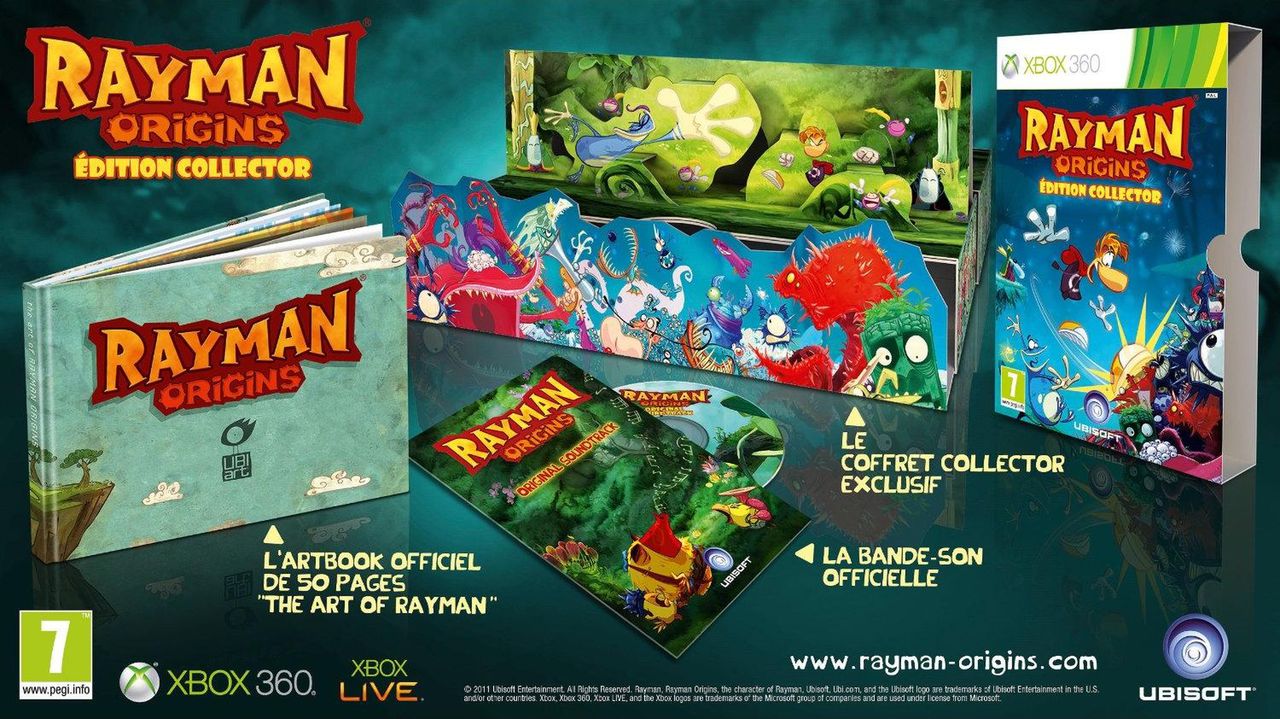 Rayman Origins, czyli najbardziej kolorowa z kolekcjonerek
