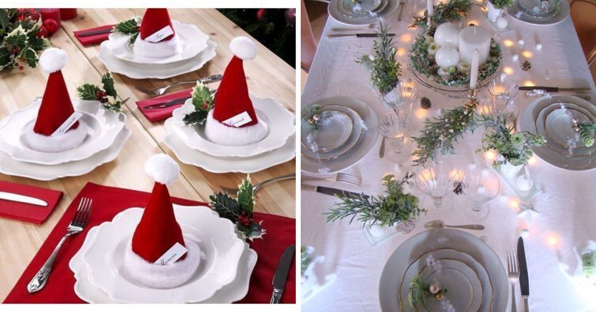 17 Beautiful Ideas for Christmas Table Decorations. You Can Do It Yourself!