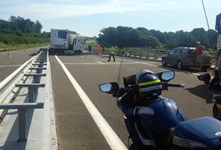 Wypadek na drodze do Limoges. Nasz czytelnik był na miejscu