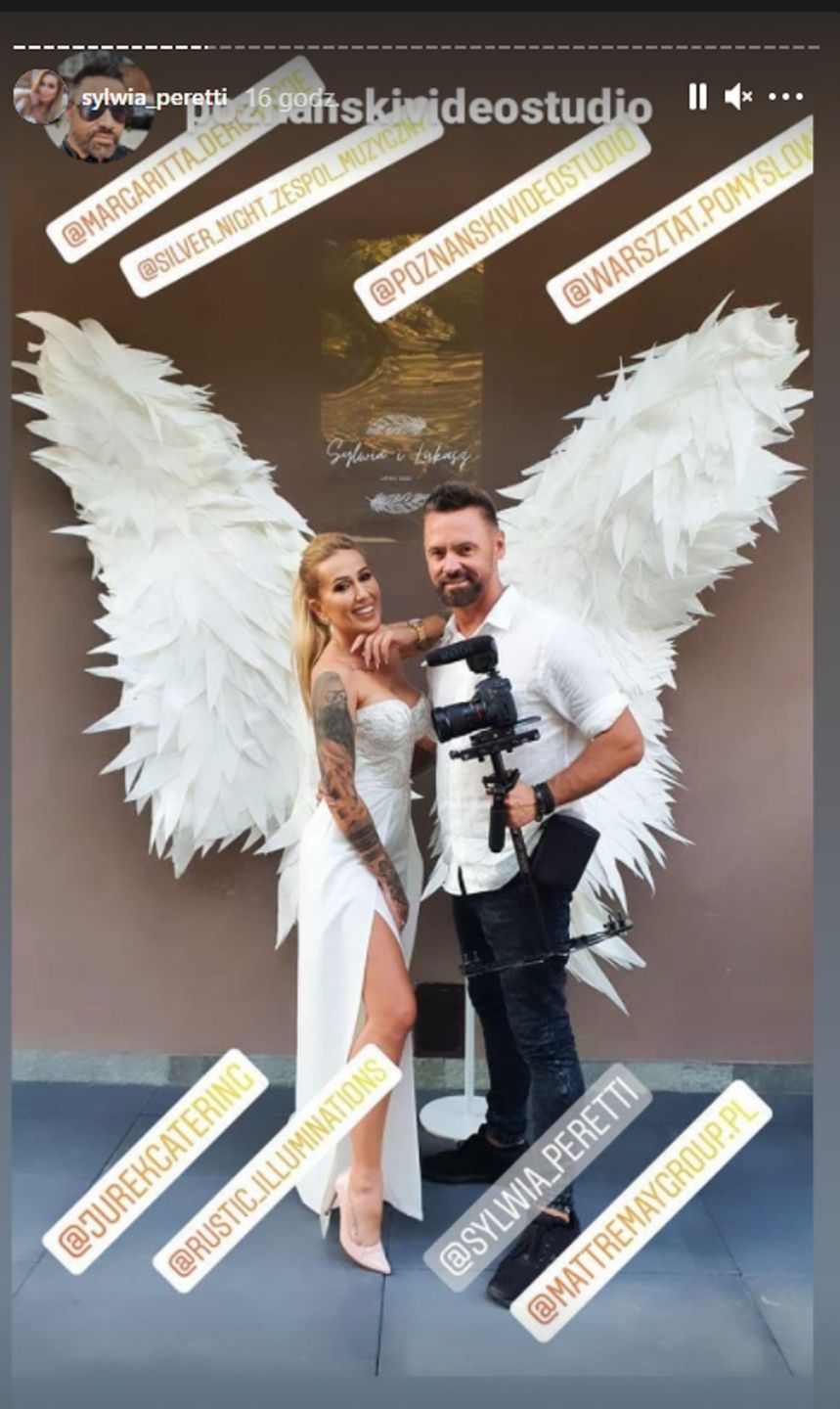 Sylwia Peretti poprawiny