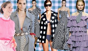 TRENDY: Moda kocha kratkę gingham