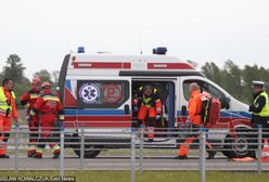 Karambol na S8 w gęstej mgle. Trzynaście samochodów zderzyło się ze sobą