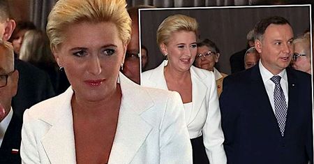 Modowe szaleństwo Agaty Dudy w Watykanie! Jej czarna ozdoba to marzenie wszystkich fashionistek