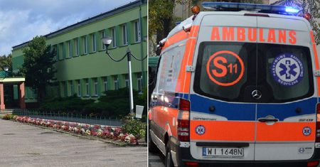 Uczeń oblał się benzyną i podpalił na terenie szkoły
