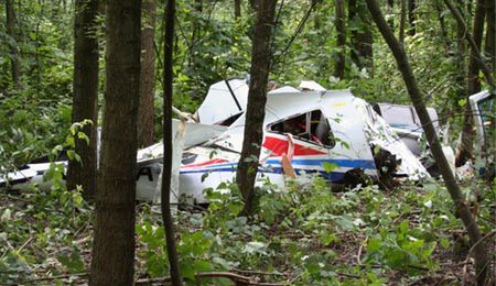Dwie osoby zginęły w wypadku samolotu