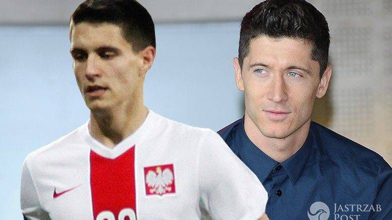 Robert Lewandowski i Bartosz Kapustka